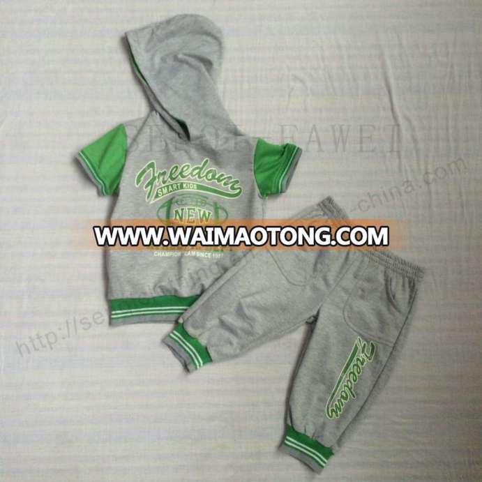 Summer Boy Kids Sport Suit in Children′s Clothes Wear Sq-6232