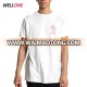 Manufacturer Waimaotong online shop custom silk screen printing men's cotton fashion white t-shrit white label clothing fashion