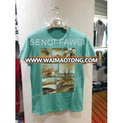 Different Color and High Quality Printing Fit T-Shirt in Man Sports Wear Clothing