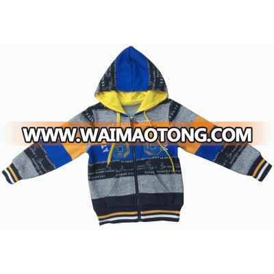 Men/ Boy Hoody Cardigan fashion Stripe