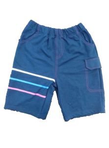 Navy Boy Woven Shorts with Offset Printed (SP001)